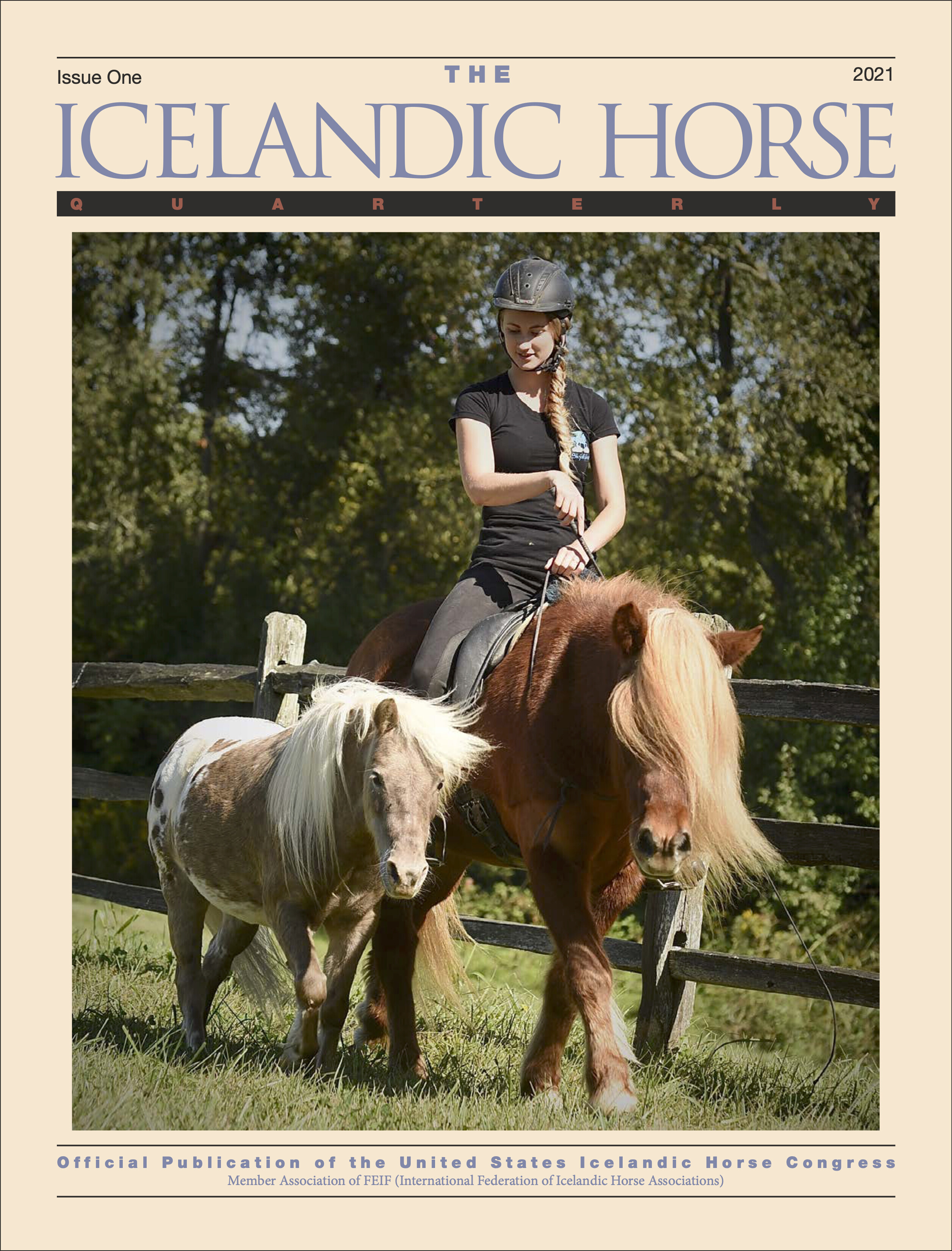 The Icelandic Horse Quarterly Issue One 2021
