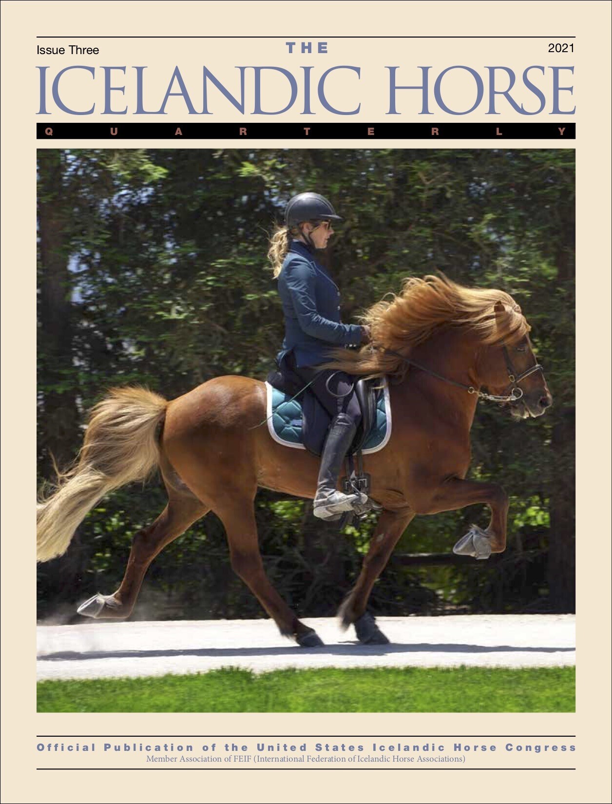 Issue Three 2021 of The Icelandic Horse Quarterly